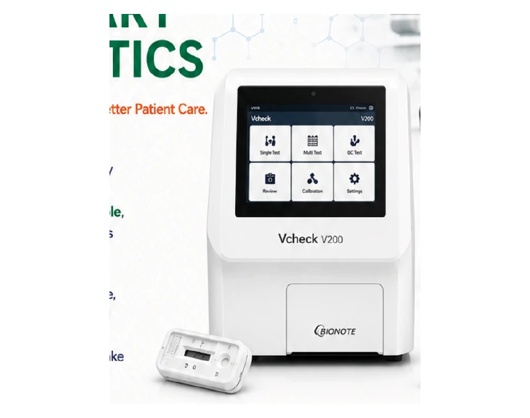 BioNote Vcheck V200 veterinary immunoassay analyzer