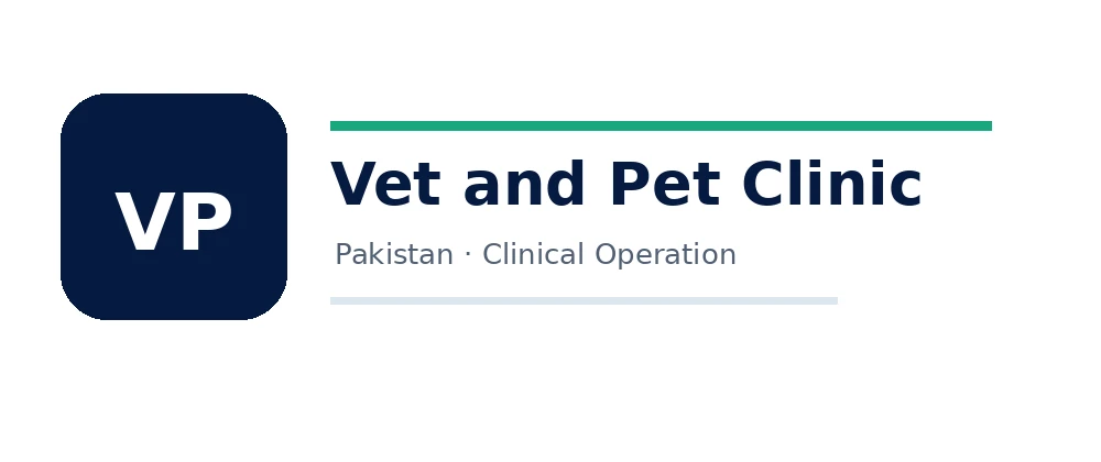 Vet and Pet Clinic logo